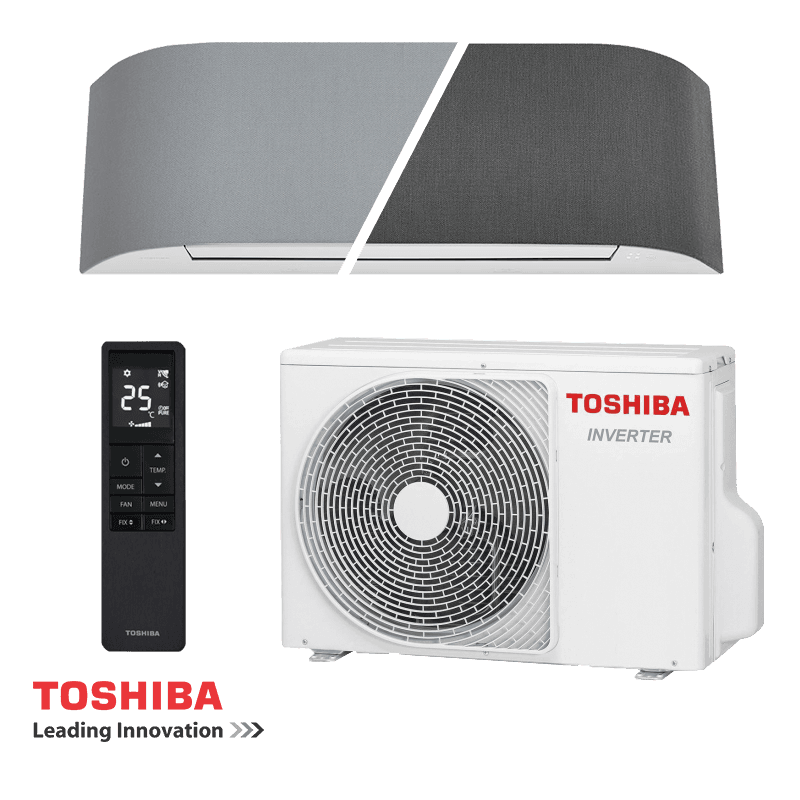 Инверторен климатик Toshiba Haori RAS-B10N4KVRG-E + RAS-10J2AVSG-E1